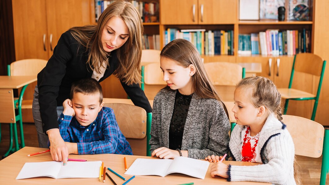 Teaching in a library