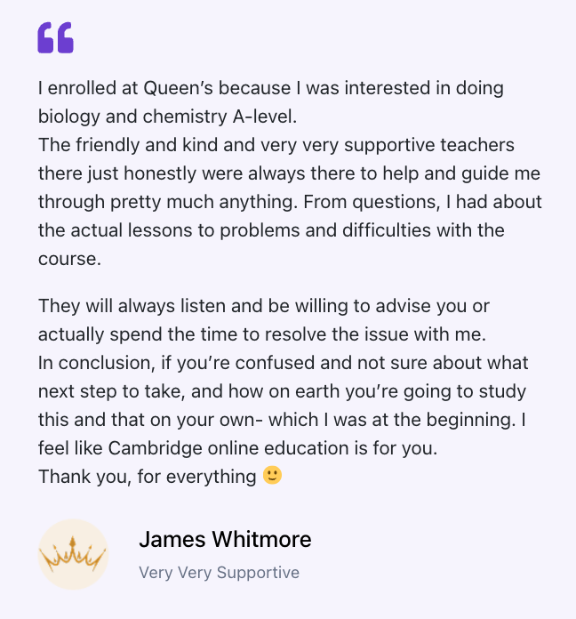 queen's online school parent reviews