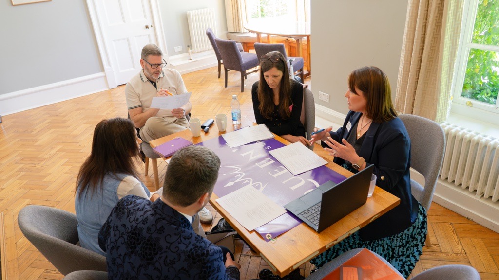 Management team at Queen's online school